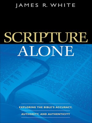 cover image of Scripture Alone